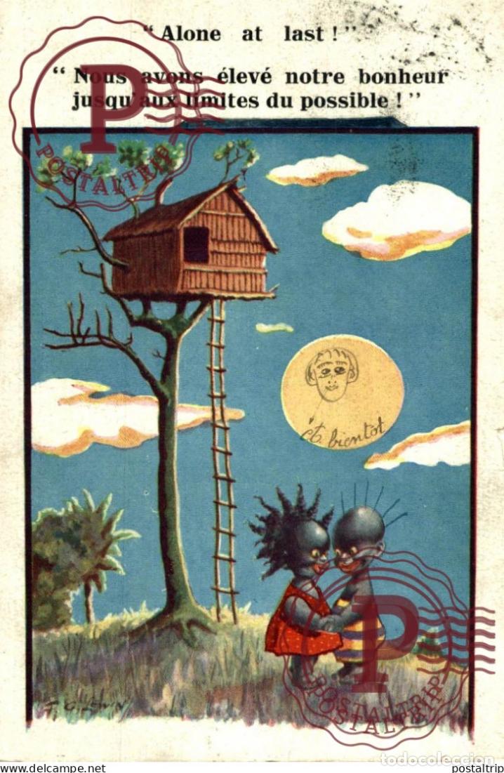 Postales: ILLUSTRATEURS LEWIN afro americana coleccionblack