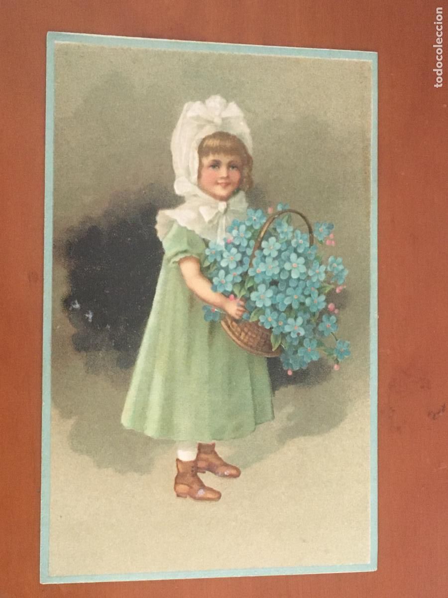 Postales: postal ilustrada modernista con relieve perfecto estado