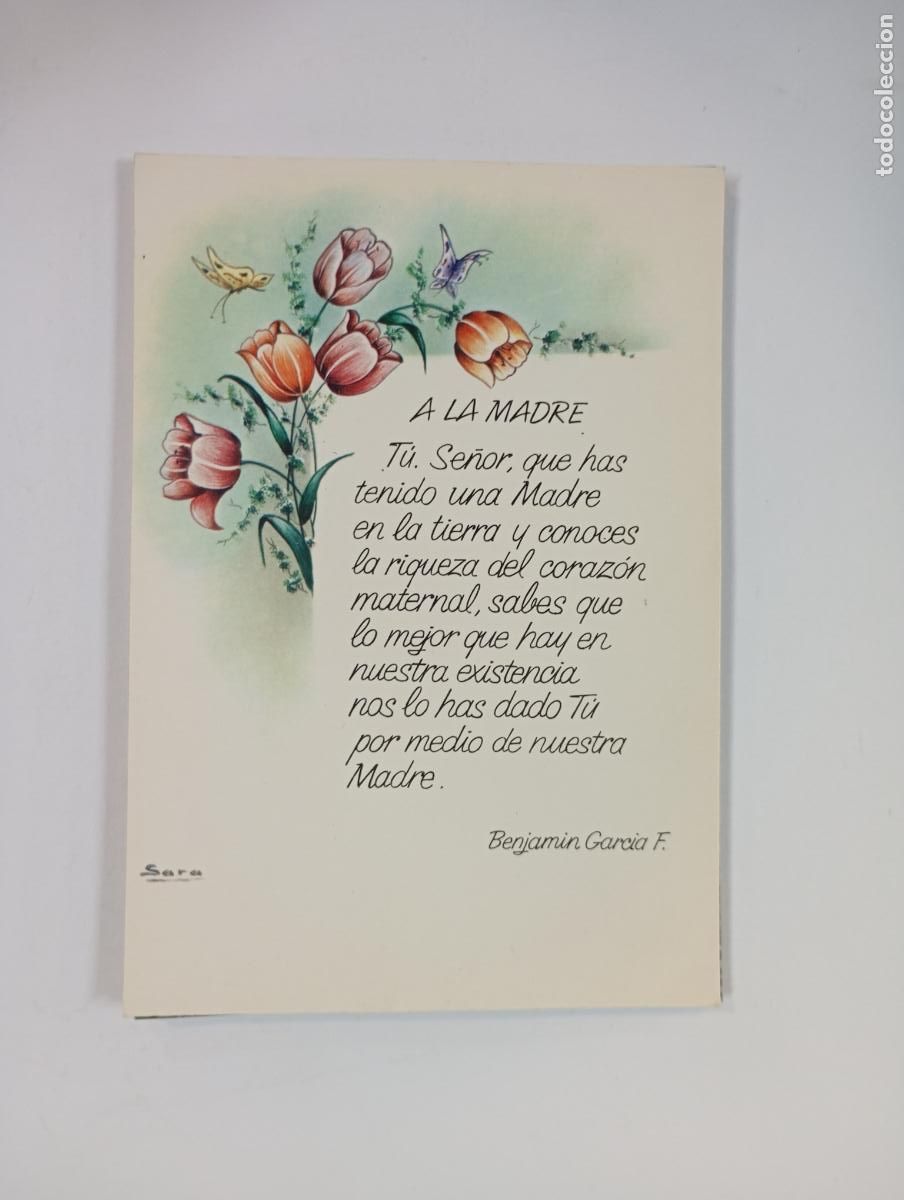Postales: POSTAL BENJAM&Iacute;N GARC&Iacute;A F. TDKP28Z2