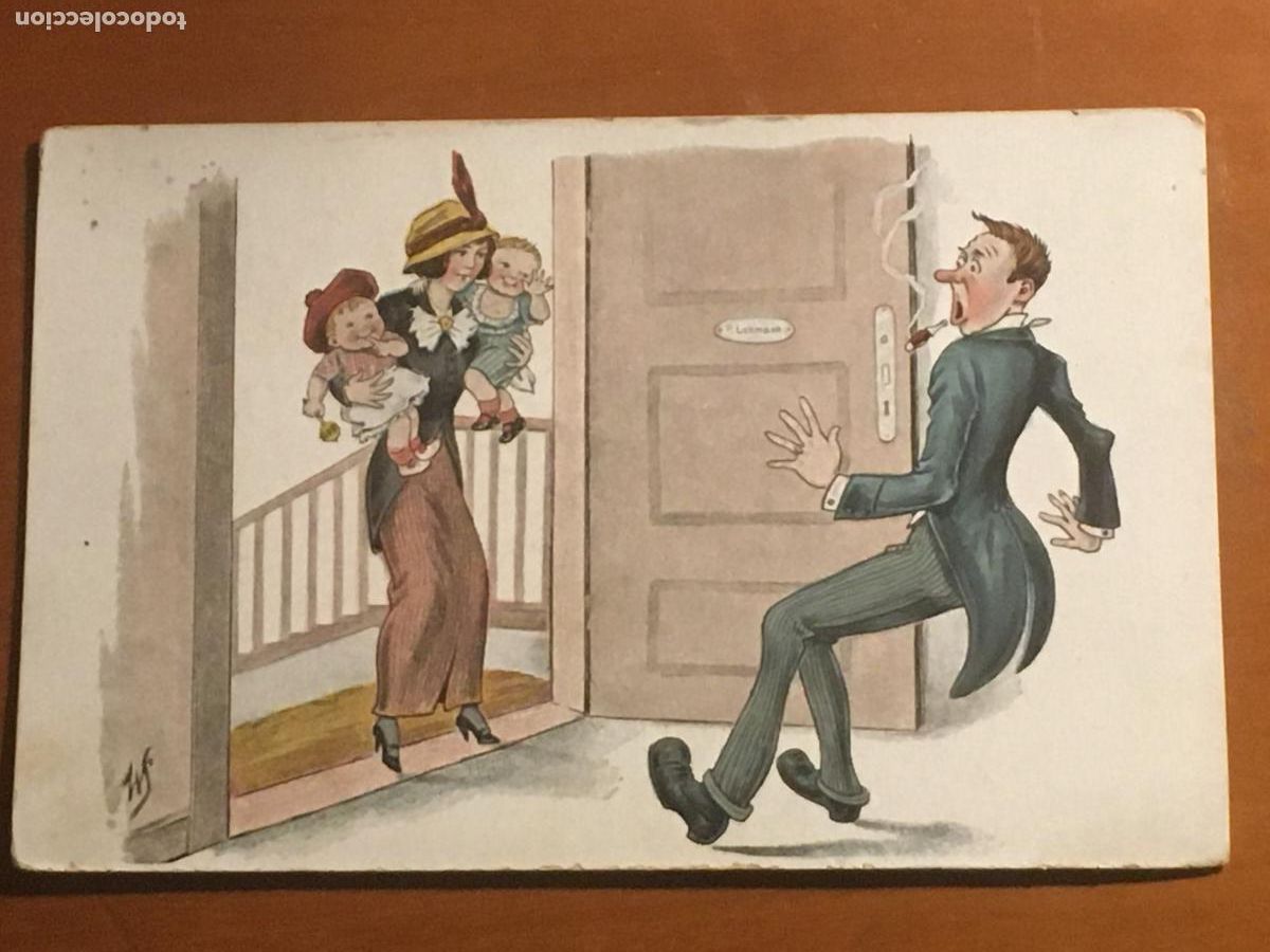 Postales: postal ilustrada original antigua