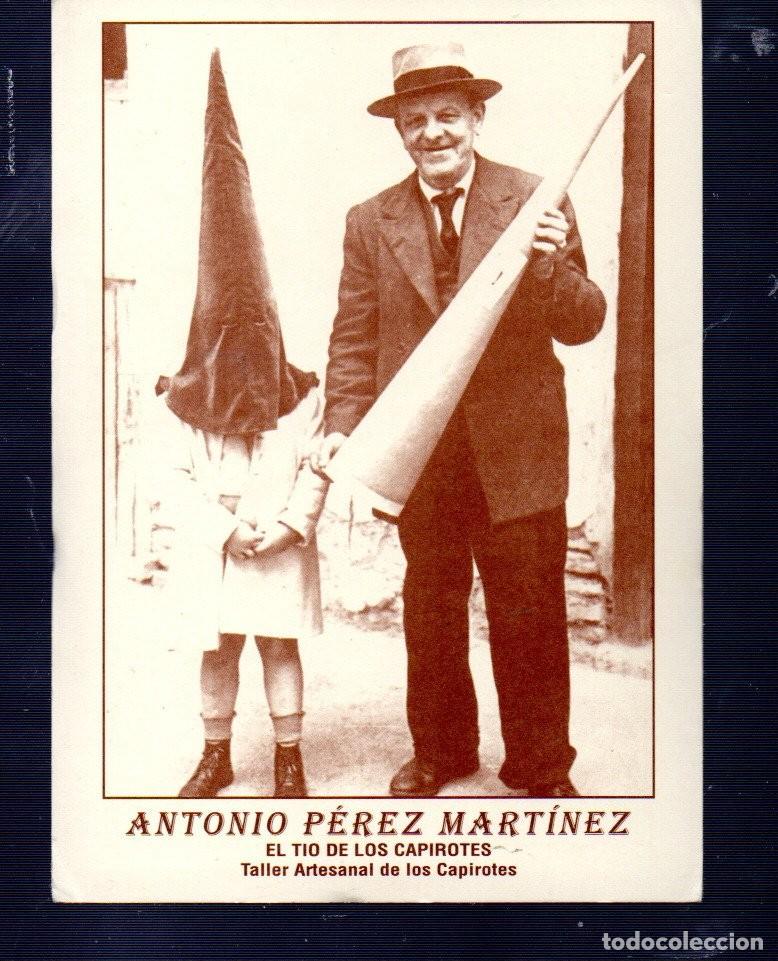 Postales: PUBLICIDAD EL T&Iacute;O DE LOS CAPIROTES DE M&Aacute;LAGA EMPRESA FUNDADA 85 A&Ntilde;OS