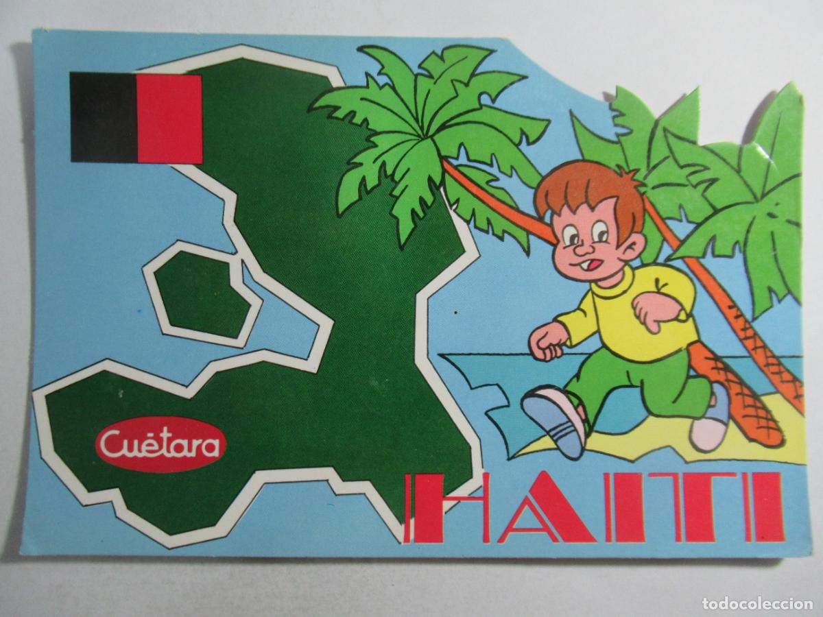 Postales: Postal Troquelada - Galletas Cu&eacute;tara - Haiti - S/C