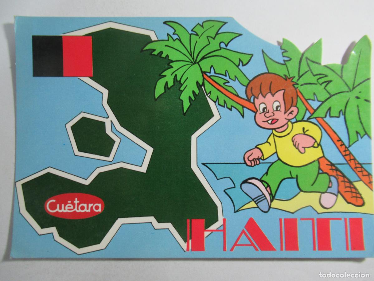Postales: Postal Troquelada - Galletas Cu&eacute;tara - Haiti - S/C
