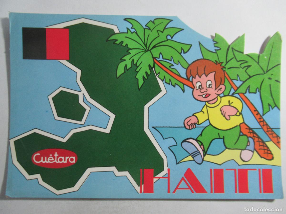 Postales: Postal Troquelada - Galletas Cu&eacute;tara - Haiti - S/C