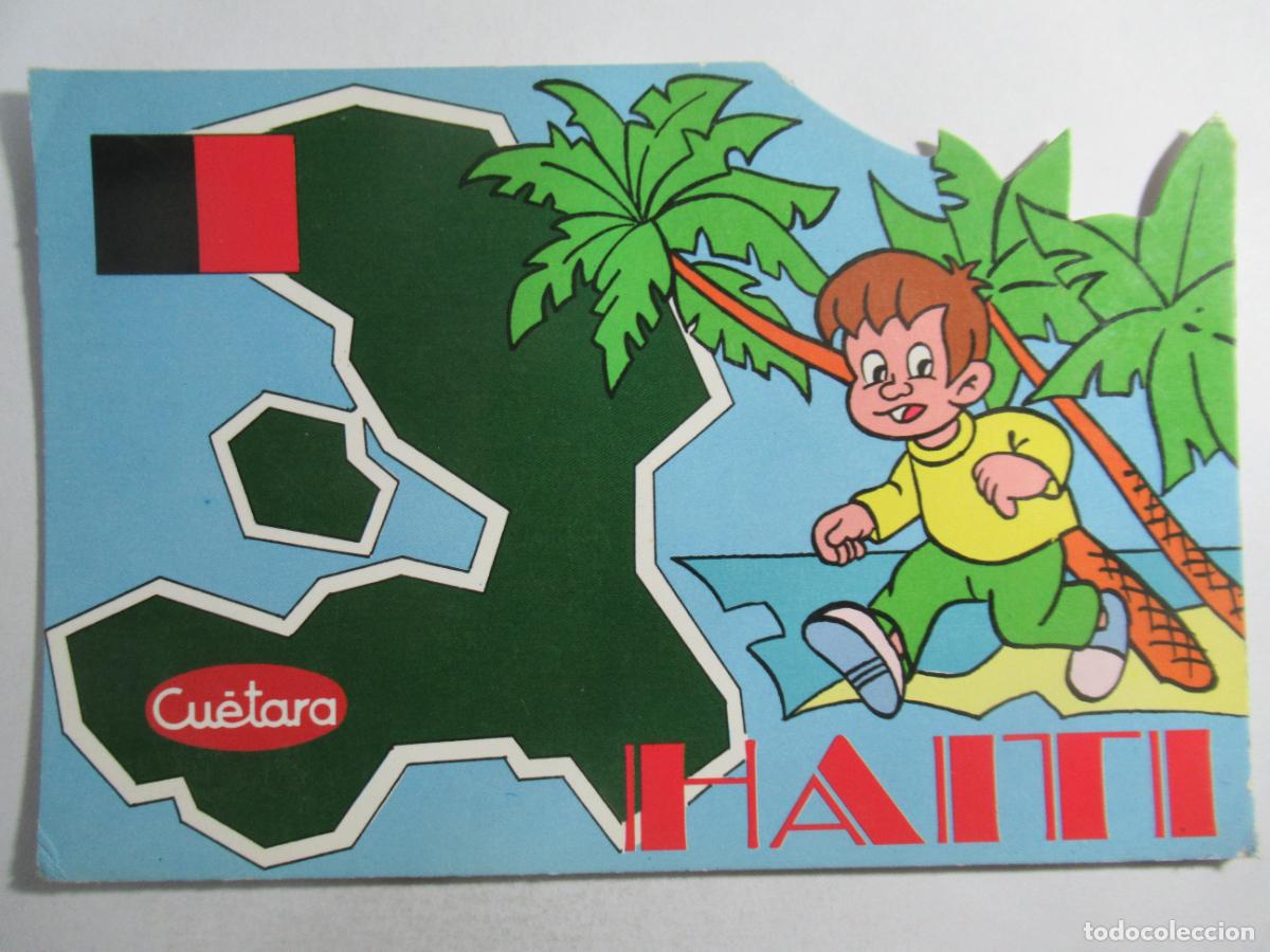 Postales: Postal Troquelada - Galletas Cu&eacute;tara - Haiti - S/C