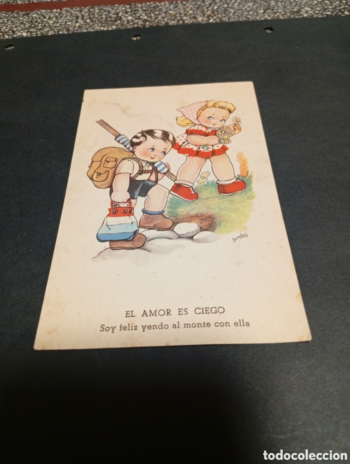 Postales: Postal antigua dibujos animados