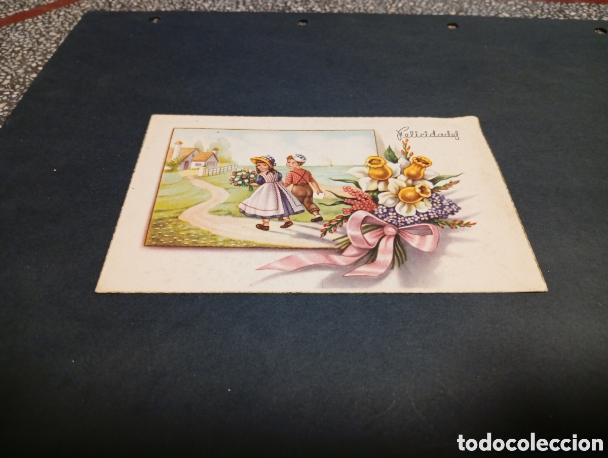 Postales: Postal dibujos animados, felicidades