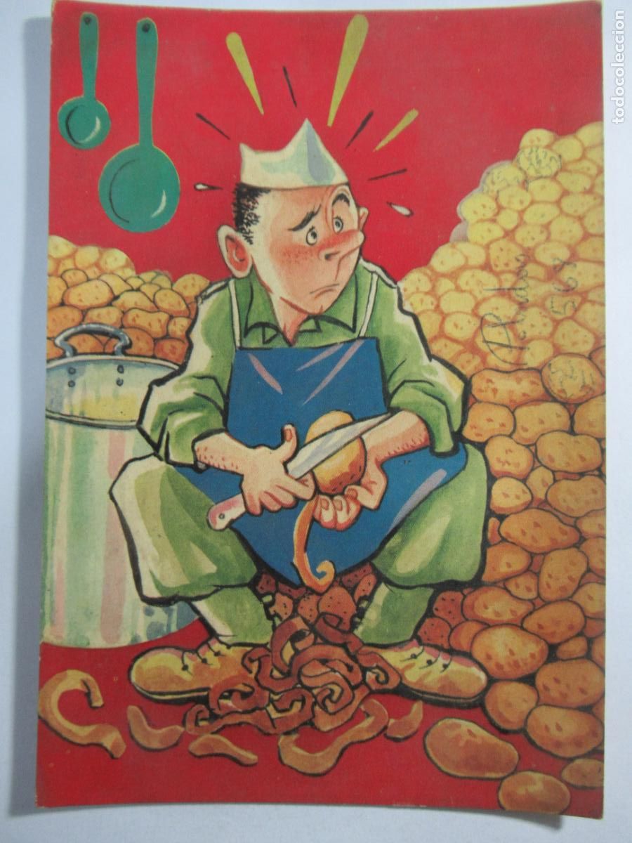 Postales: Postal Serie Mili - Escrita