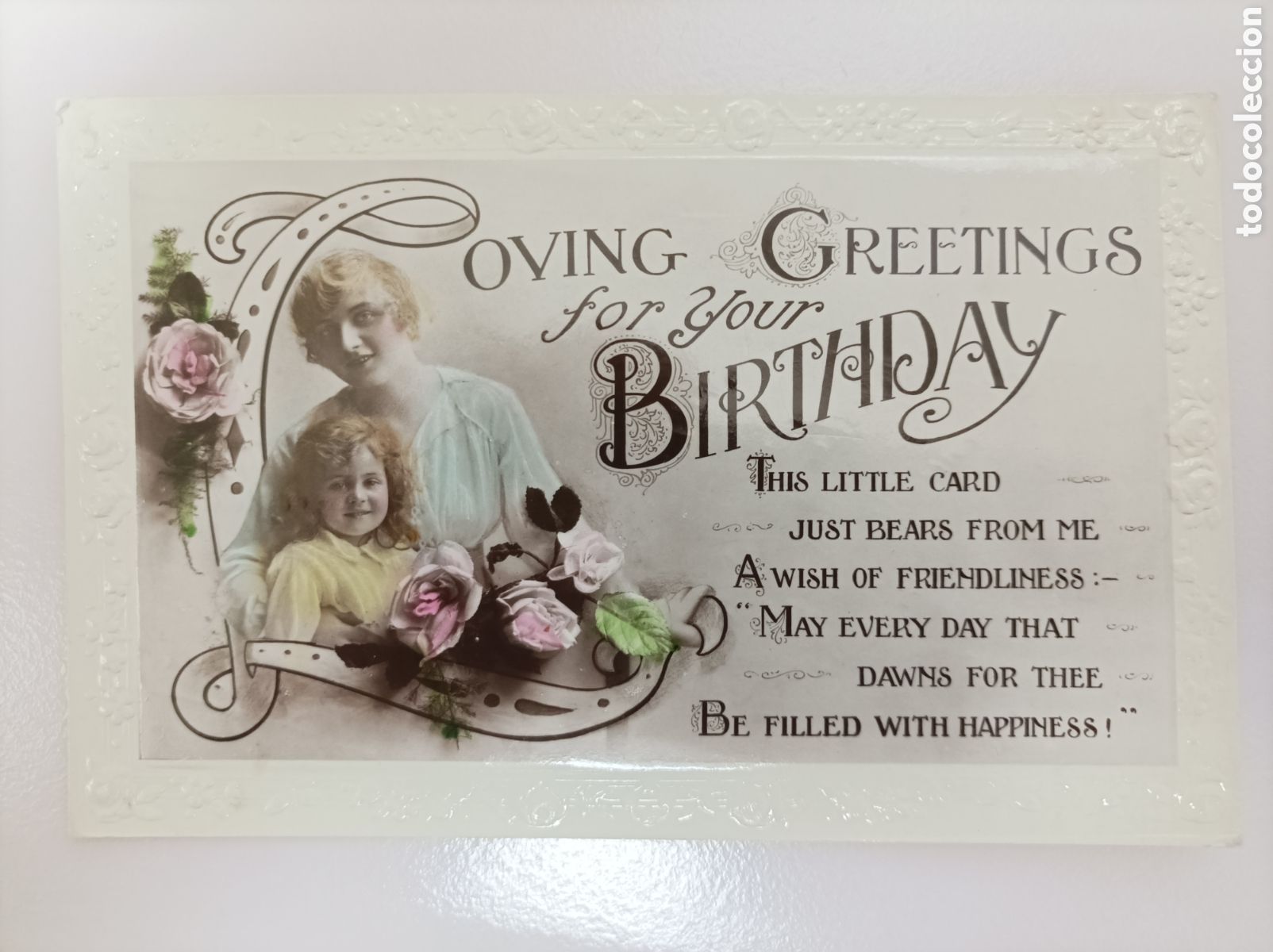 Postales: Loving Greetings for your Birthday [Cumplea&ntilde;os]_Sin datos