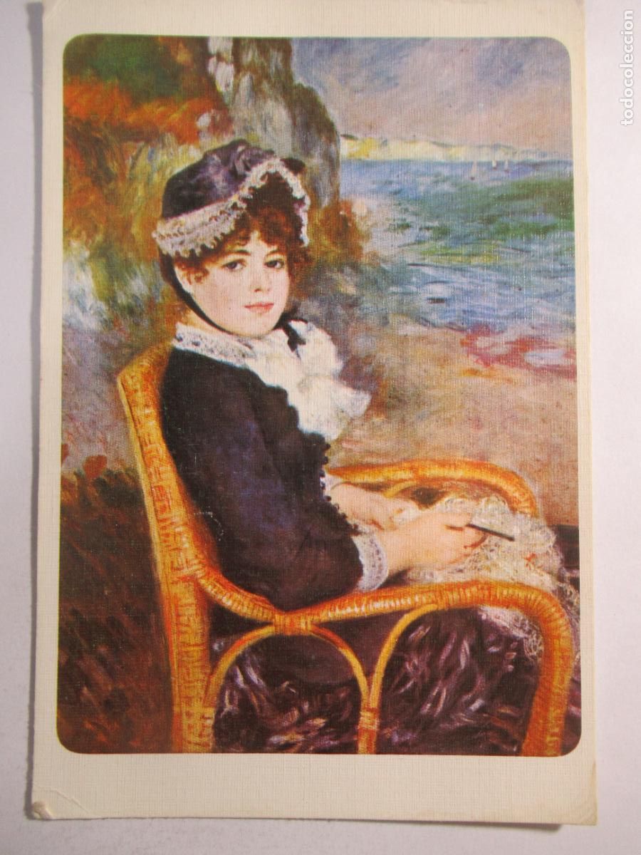 Postales: Renoir - En la Playa - S/C
