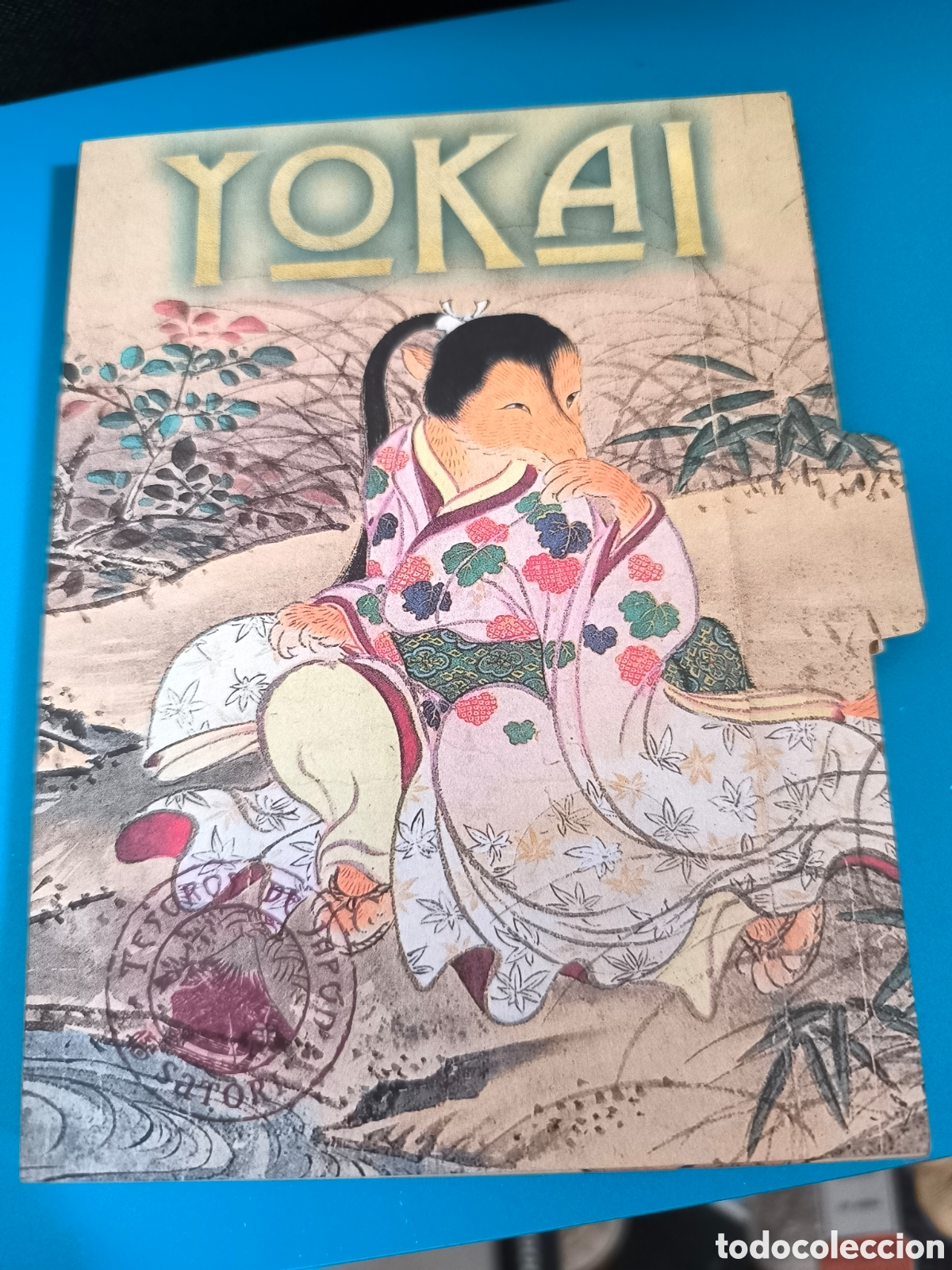 Postales: Estuche colecci&oacute;n postales Yokai