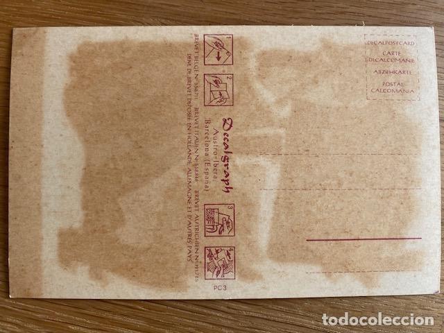 Postales: Postal Calcomania. Espa&ntilde;a. Decalgraph. - Foto 2