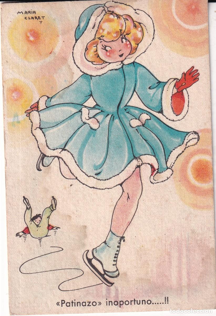 Postales: Tarjeta postal Valverde Mari Pepa Mar&iacute;a Claret serie A n&uacute;mero 1 Escrita en 1947