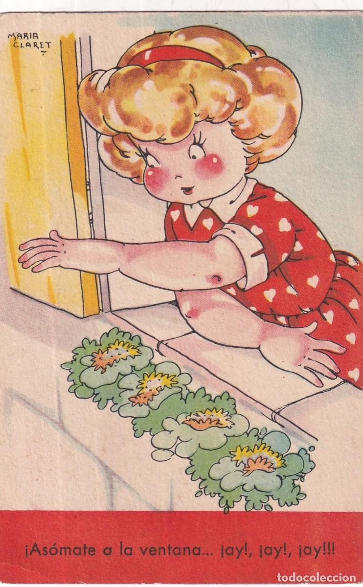 Postales: POSTAL MAR&Iacute;A CLARET. MARI PEPA. SERIE C N&Uacute;MERO 9. SIN CIRCULAR