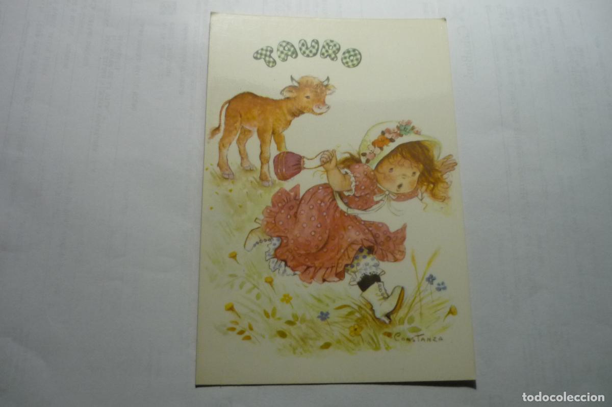 Postales: postal horoscopo tauro dibuo constanza c y z 6002-c