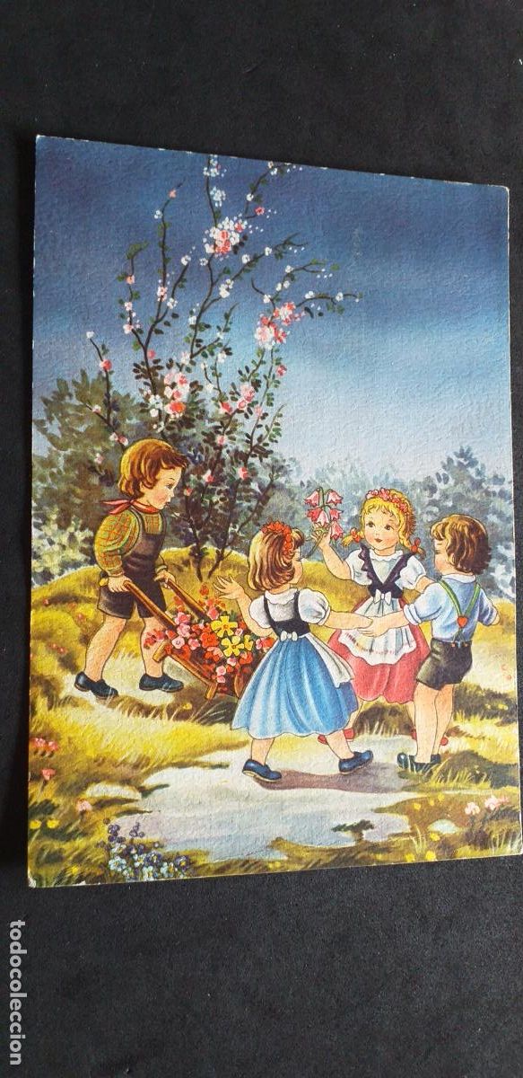 Postales: DIBUJOS-V18-IV-150X105mm.-NI&Ntilde;OS-ESCRITA