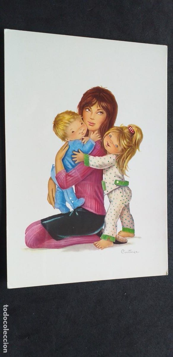 Postales: DIBUJOS-V18-IV-150X105mm.-NI&Ntilde;AS-ESCRITA