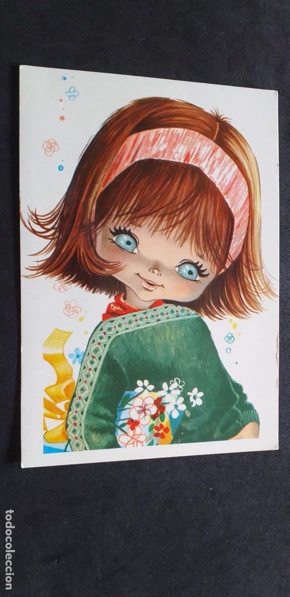 Postales: DIBUJOS-V18-IV-150X105mm.-NI&Ntilde;AS-ESCRITA.