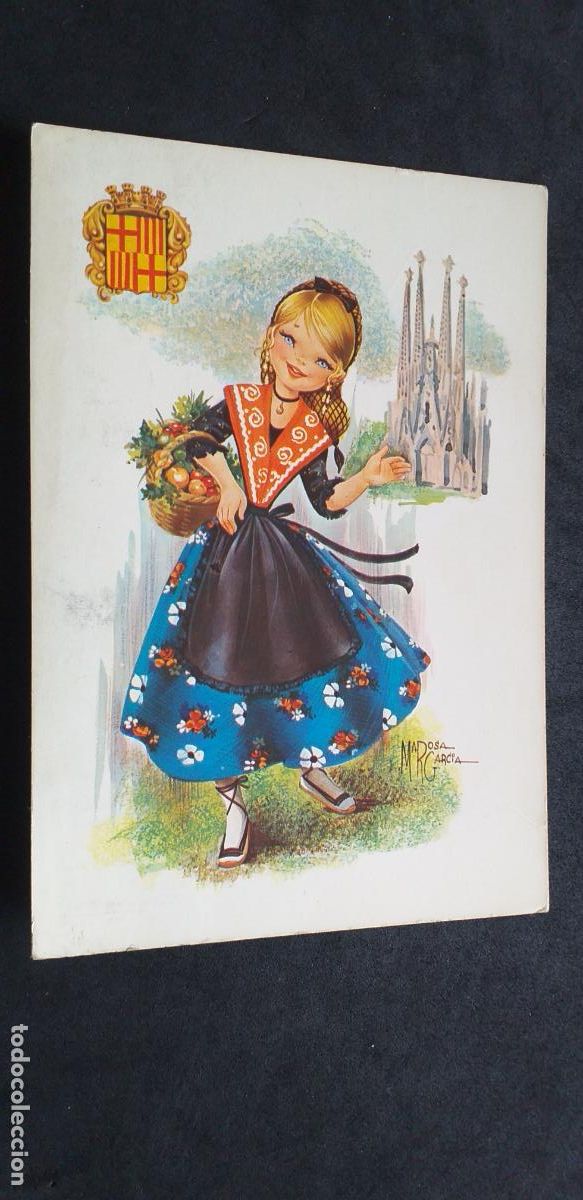 Postales: DIBUJOS-V18-IV-150X105mm.-NI&Ntilde;AS-CIRCULADA.