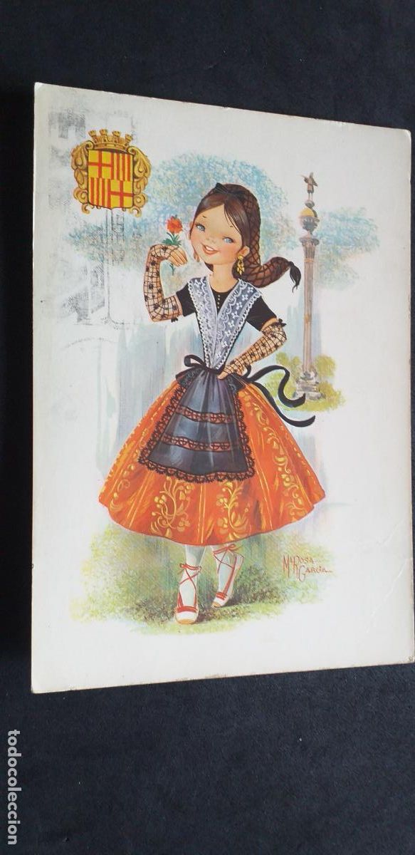 Postales: DIBUJOS-V18-IV-150X105mm.-NI&Ntilde;AS-CIRCULADA..