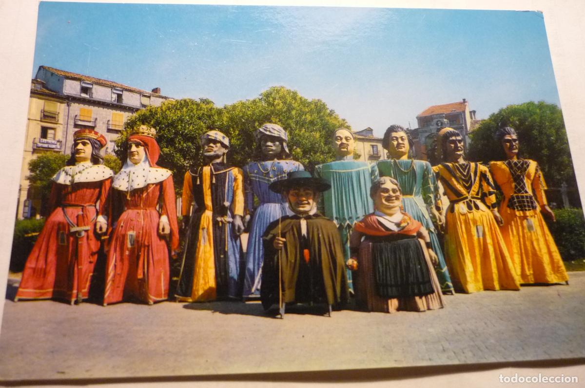 Postales: postal burgos comparsa gigantes y gigantillos cm