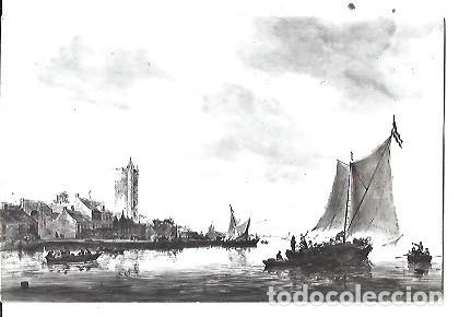 Postales: ANTIGUA POSTAL SALOMON VAN RUYSDAEL