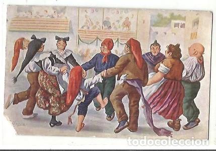 Postales: TARJETA POSTAL NUM 691 SARDANA J IBA&Ntilde;EZ EDICIONES VICTORIA