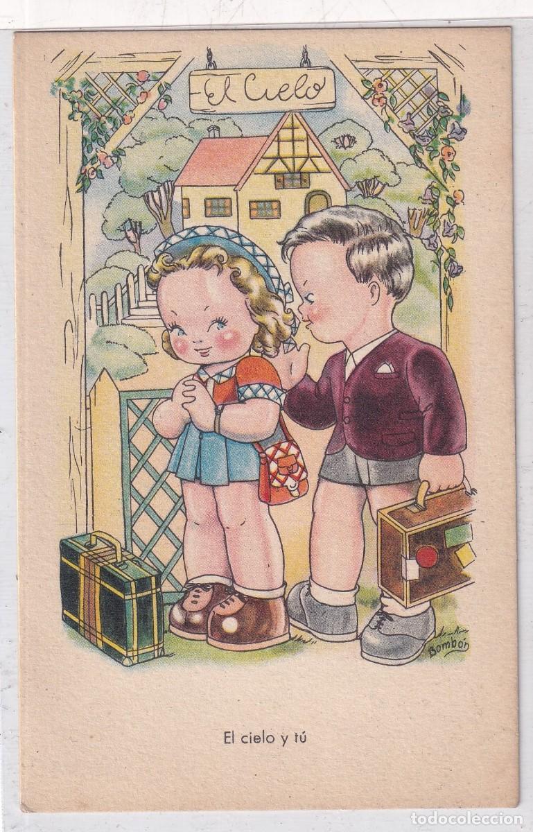 Postales: Serie 98. Ed. Artigas. BOMBON EXITOS DE LA PANTALLA. Escrita. Sin circular