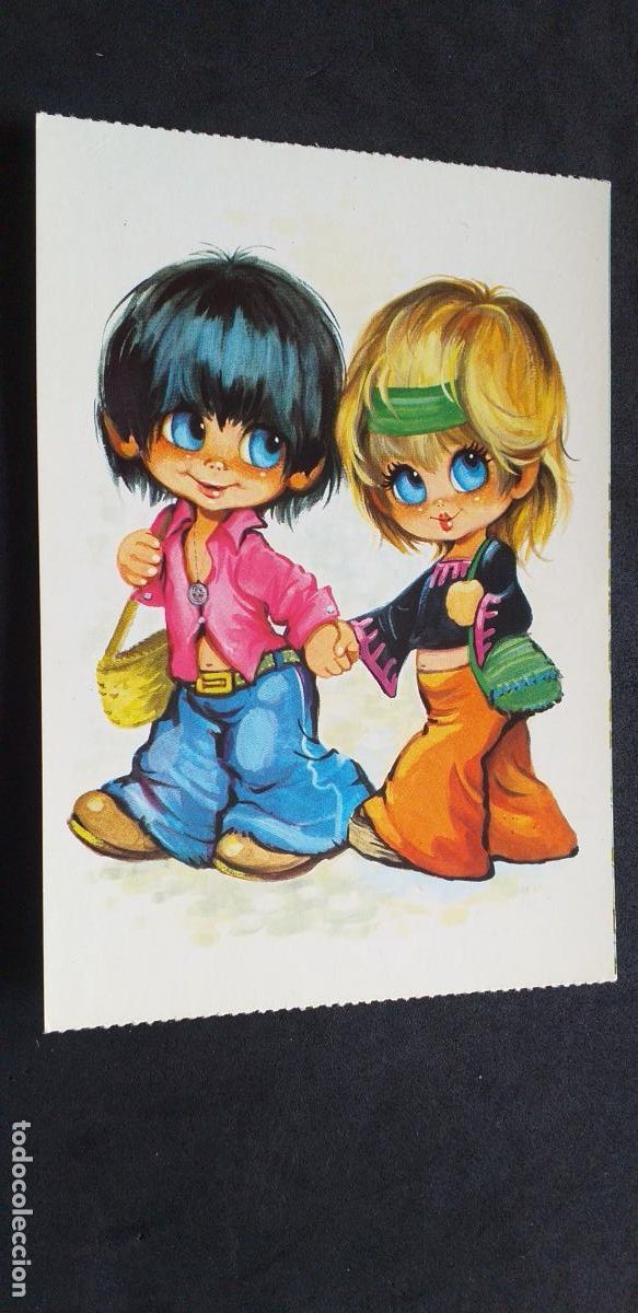 Postales: DIBUJOS-V18-IV-150X105mm.-PAREJAS-NO ESCRITA.