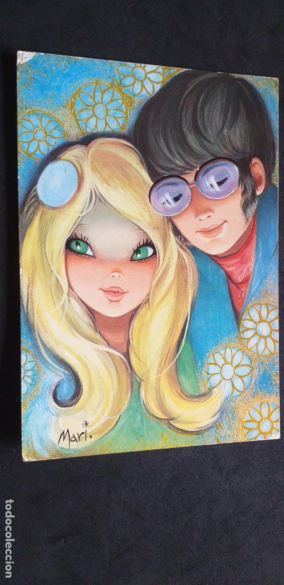 Postales: DIBUJOS-V18-IV-150X105mm.-PAREJAS