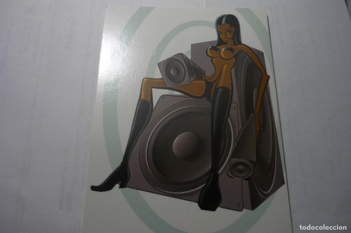 Postales: postal extranjera dibujo mujer -edgar medien