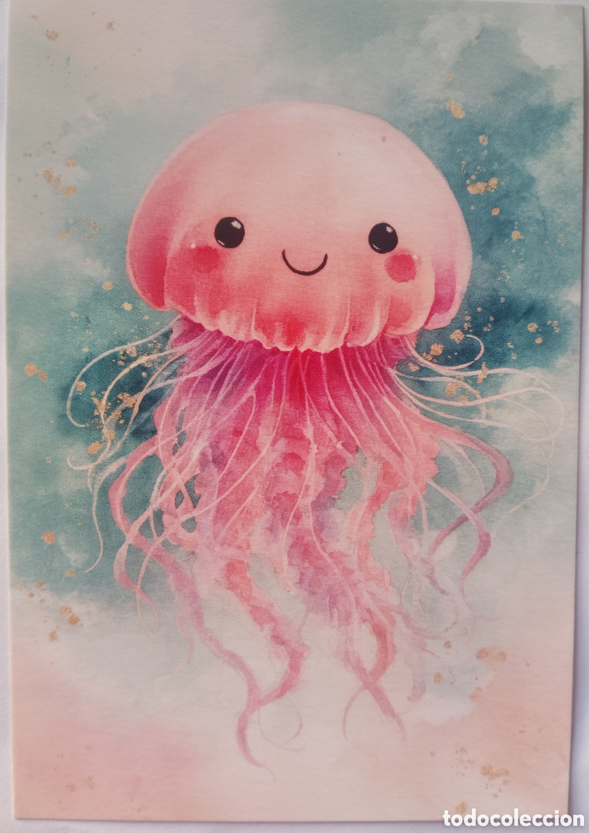 Postales: POSTAL - MEDUSA ROSA