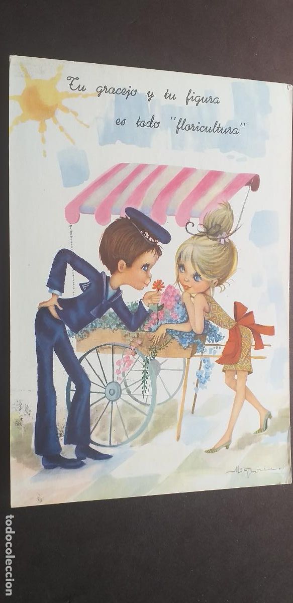 Postales: DIBUJOS-V18-V-150X105mm.-DE LA MILI-CIRCULADA.