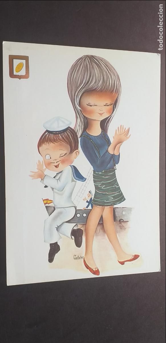 Postales: DIBUJOS-V18-V-150X105mm.-DE LA MILI-ESCRITA