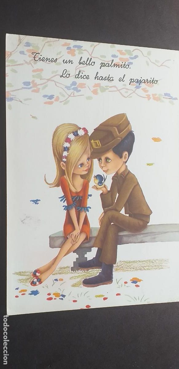 Postales: DIBUJOS-V18-V-150X105mm.-DE LA MILI-CIRCULADA