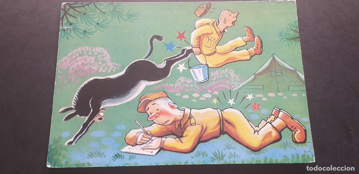 Postales: DIBUJOS-V18-V-150X105mm.-DE LA MILI-ESCRITA