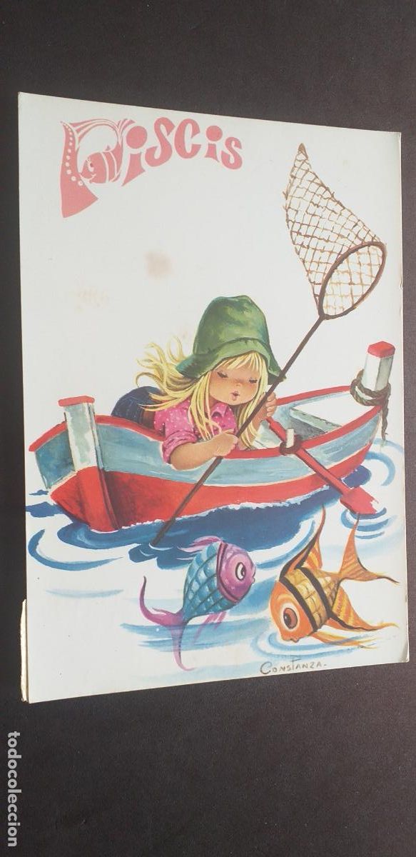 Postales: DIBUJOS-V18-V-150X105mm.-HOROSCOPO-CIRCULADA.