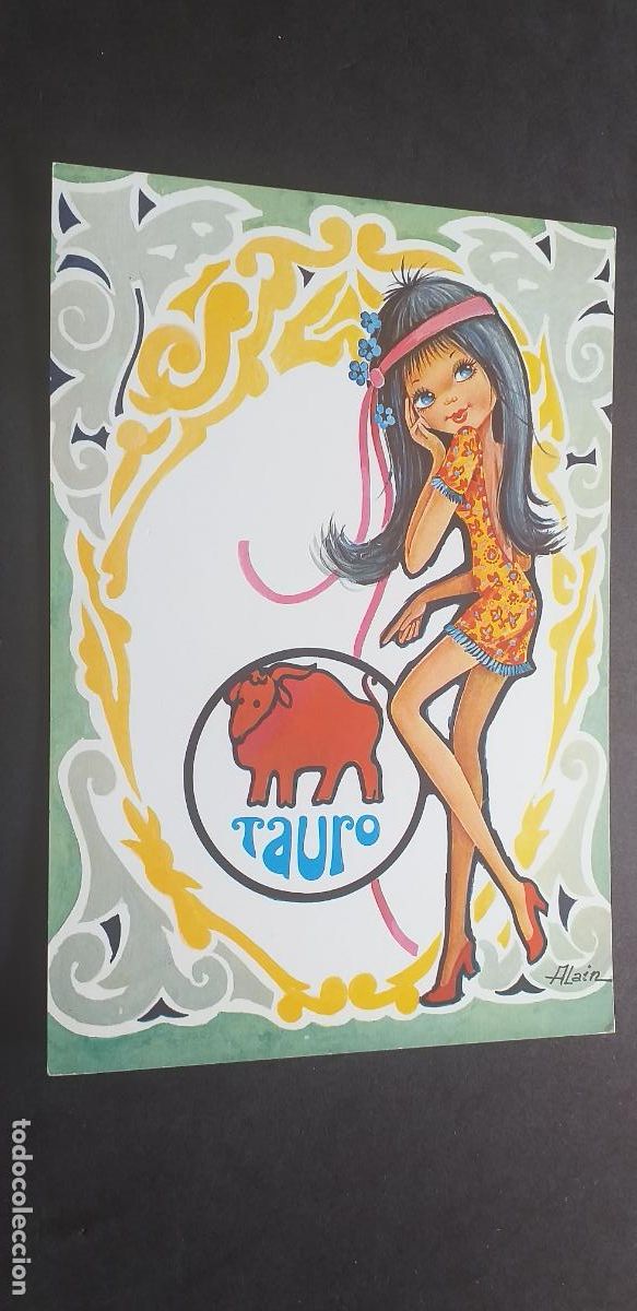 Postales: DIBUJOS-V18-V-150X105mm.-HOROSCOPO-ESCRITA.