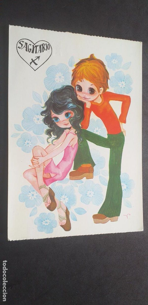 Postales: DIBUJOS-V18-V-150X105mm.-HOROSCOPO-CIRCULADA..