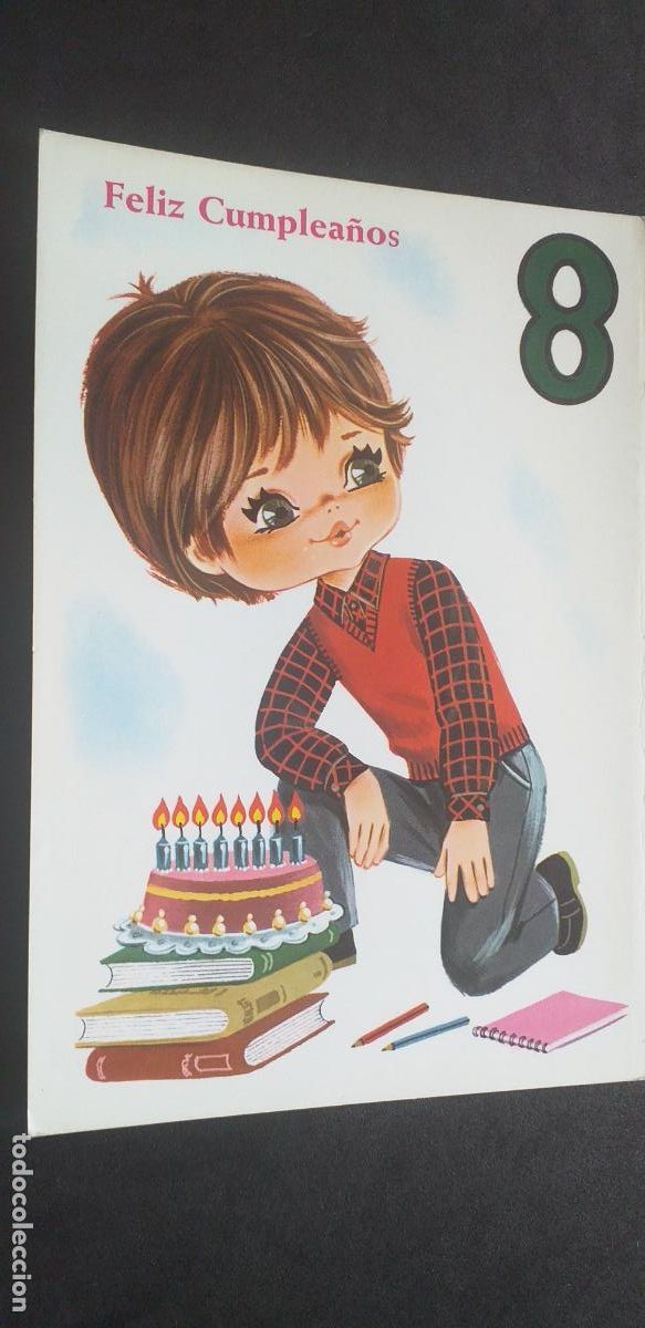 Postales: DIBUJOS-V18-V-150X105mm.-FELIZ CUMPLEA&Ntilde;OS-NO ESCRITA
