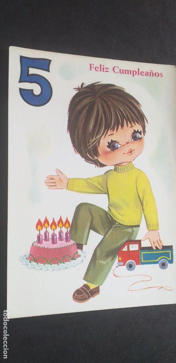 Postales: DIBUJOS-V18-V-150X105mm.-FELIZ CUMPLEA&Ntilde;OS-NO ESCRITA.