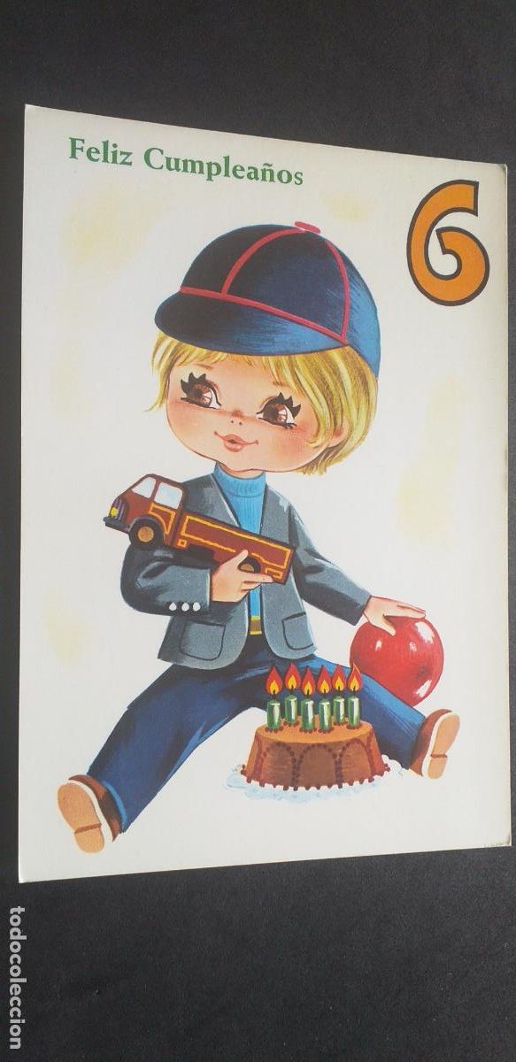 Postales: DIBUJOS-V18-V-150X105mm.-FELIZ CUMPLEA&Ntilde;OS-NO ESCRITA..