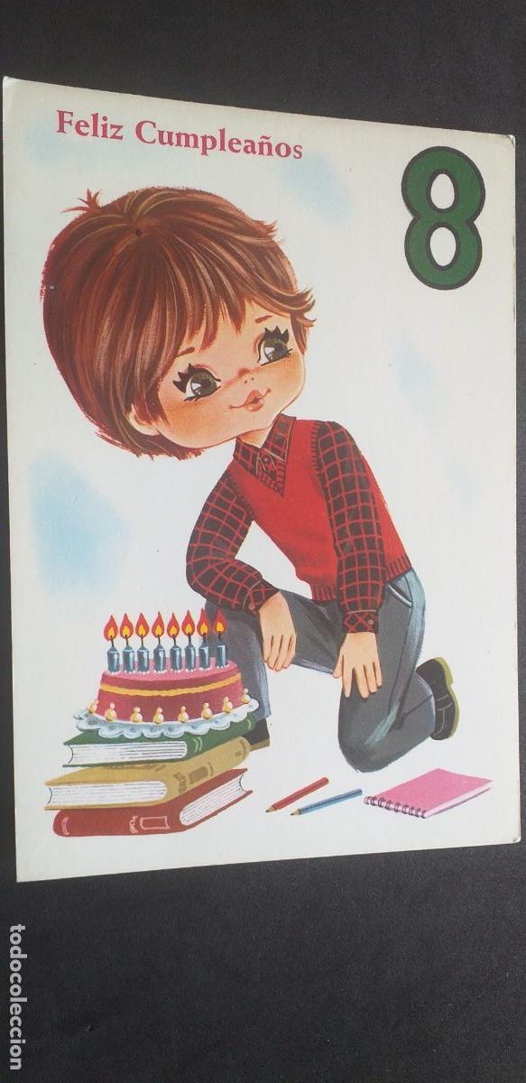 Postales: DIBUJOS-V18-V-150X105mm.-FELIZ CUMPLEA&Ntilde;OS-NO ESCRITA..