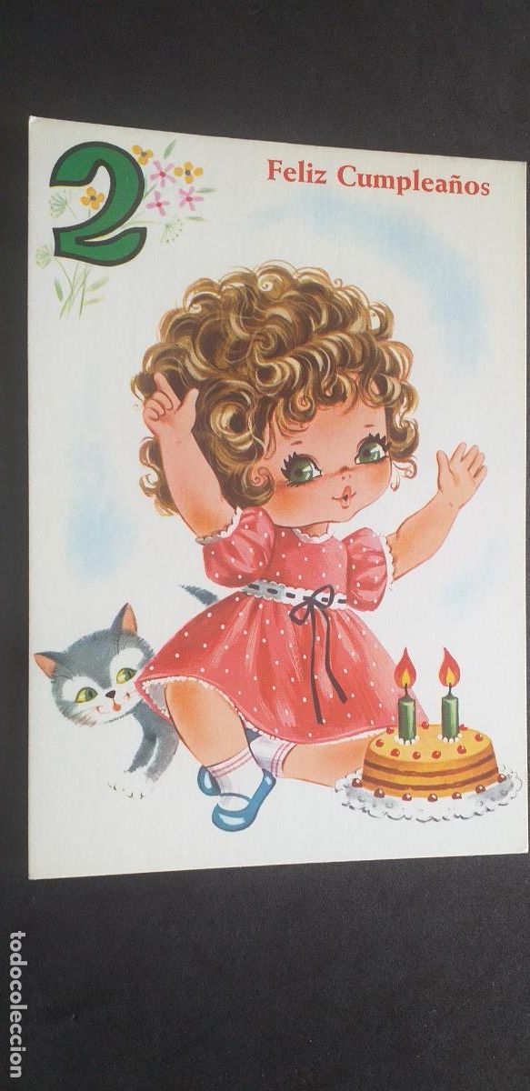 Postales: DIBUJOS-V18-V-150X105mm.-FELIZ CUMPLEA&Ntilde;OS-NO ESCRITA.