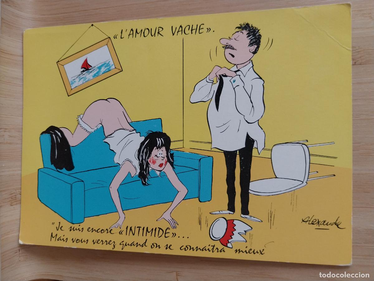Postales: ILUSTRACION ALEXANDRE ADULTOS SOFA ED BAZEMONT SC ORIGINAL