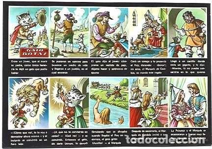 Postales: Espana ++ & Postal,Serie Ensueno, El Gato con Botas, Ed. Jose Mansino (8)