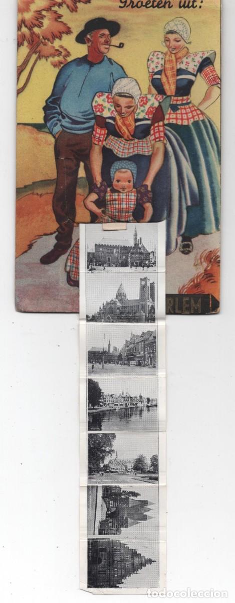 Postales: PAISES BAJOS POSTAL CON ACORDEON DE 8 FOTOGRAFIAS EN BLANCO Y NEGRO A&Ntilde;O 1951