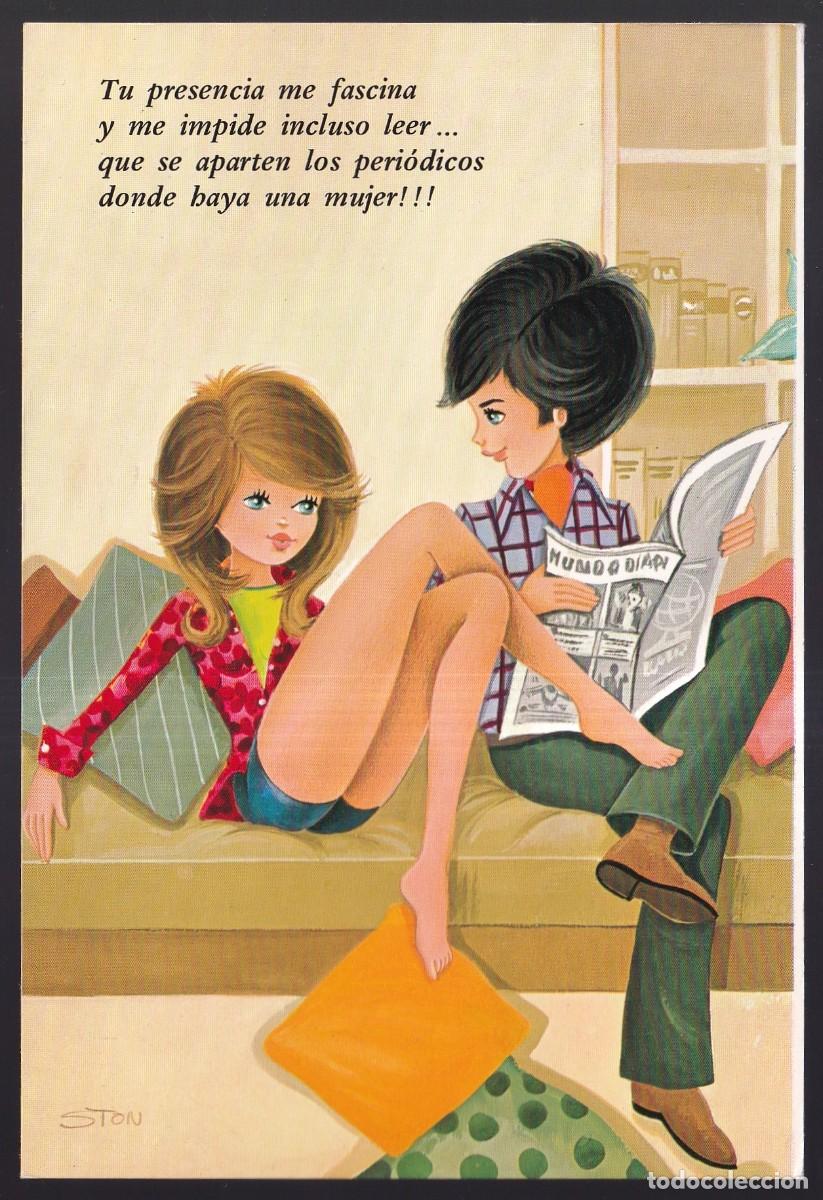 Postales: Ilustra *Ston* Ed. C y Z serie 7680-29 n&ordm; B. Nueva.