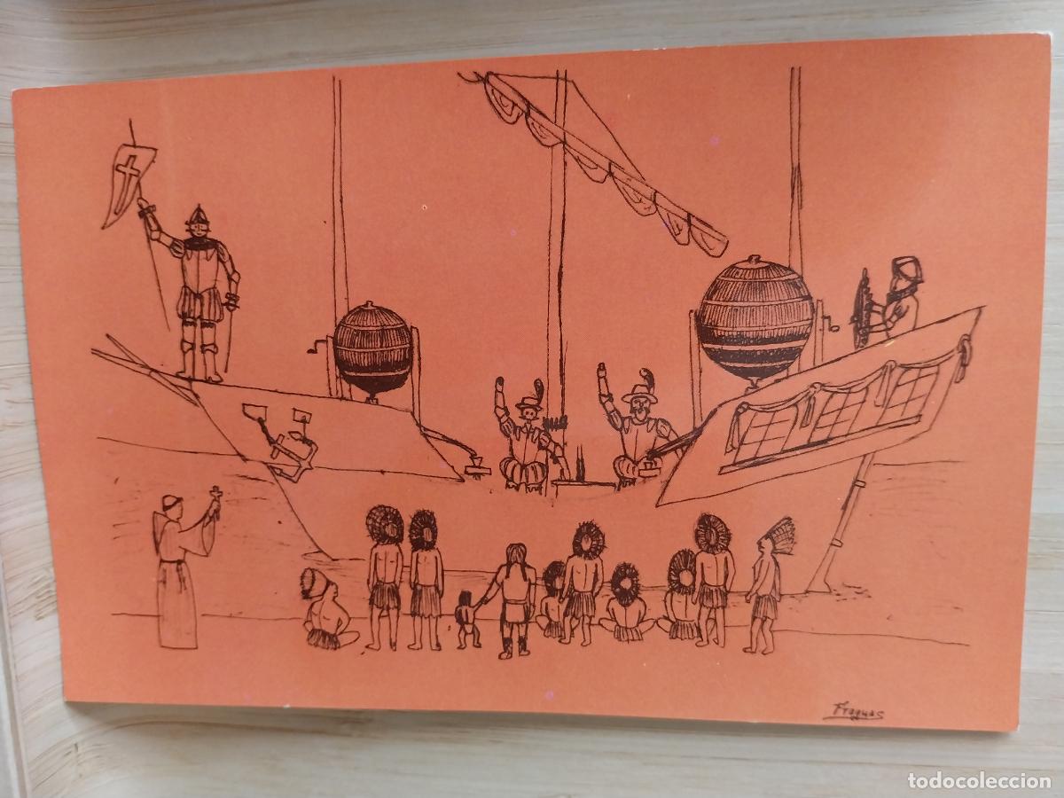 Postales: SANTIAGO FRAGUAS COLEGIO ILDEFONSO SORTEO HISPANIDAD SC ORIGINAL