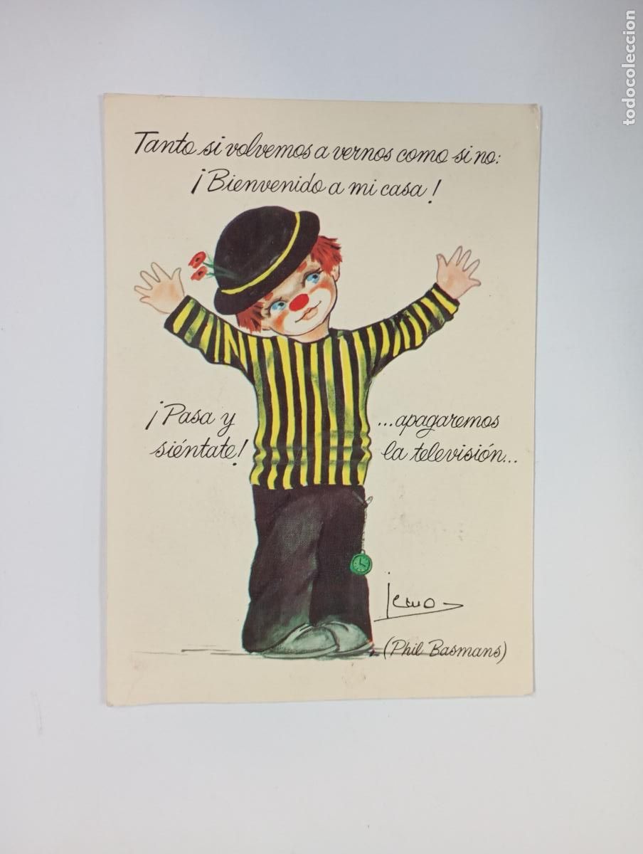 Postales: POSTAL PAYASO. TDKP28Z4